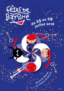Affiche des Fêtes de Bayonne - (c) Ville de Bayonne - Gwladys ESNAULT